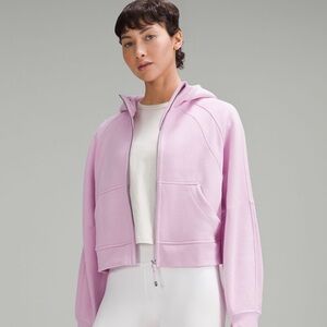 New w/Tags Lululemon Scuba Oversized Full Zip Hoodie in “VitaPink” - Size XS/S